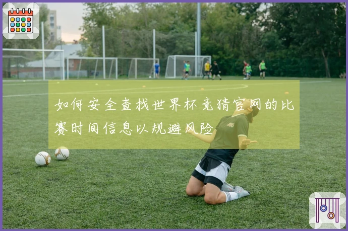 如何安全查找世界杯竞猜官网的比赛时间信息以规避风险