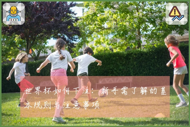 世界杯如何下注：新手需了解的基本规则与注意事项